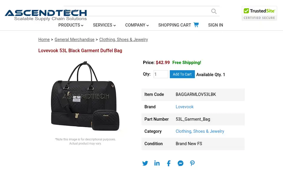 Screenshot of ascendtech.us