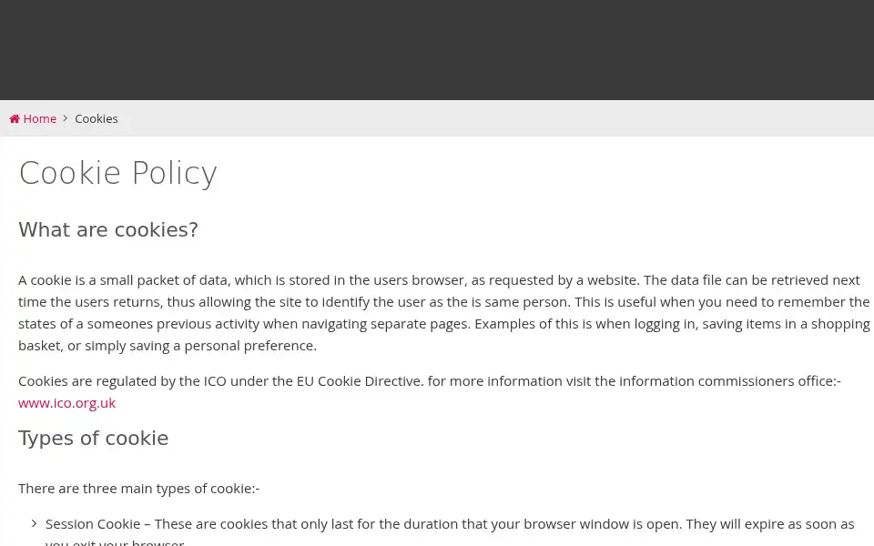 Screenshot of ase-supplies.co.uk