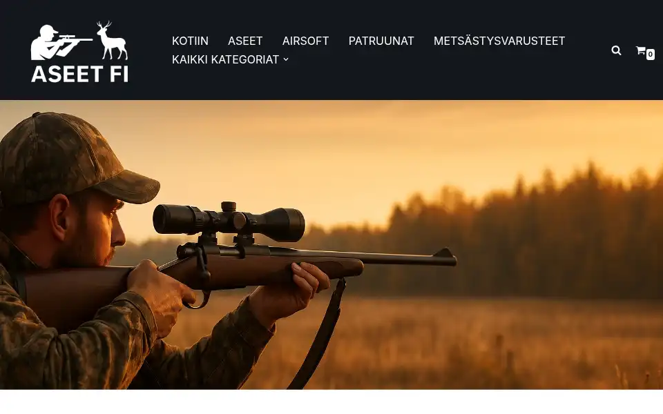 Screenshot of aseetfi.com