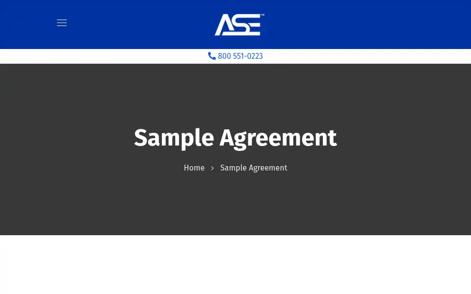 Screenshot of aseprotection.com