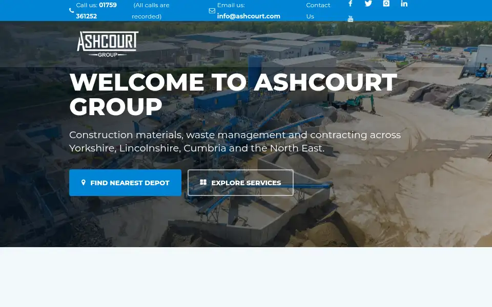 Screenshot of ashcourt.com
