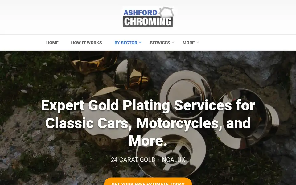 Screenshot of ashfordchroming.com