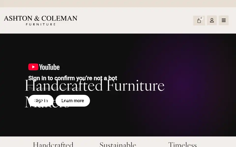 Screenshot of ashtonandcoleman.co.uk