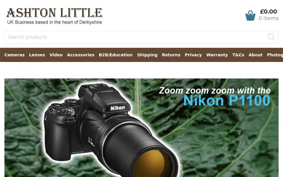 Screenshot of ashtonlittle.com
