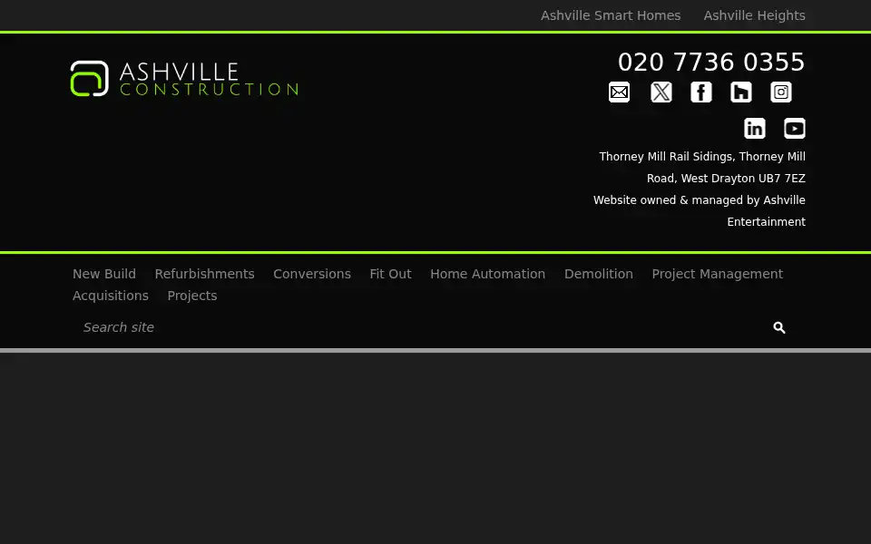 Screenshot of ashvilleaggregates.com