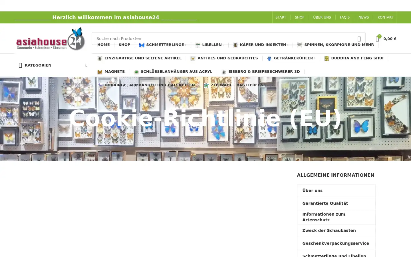 Screenshot of asiahouse24.de