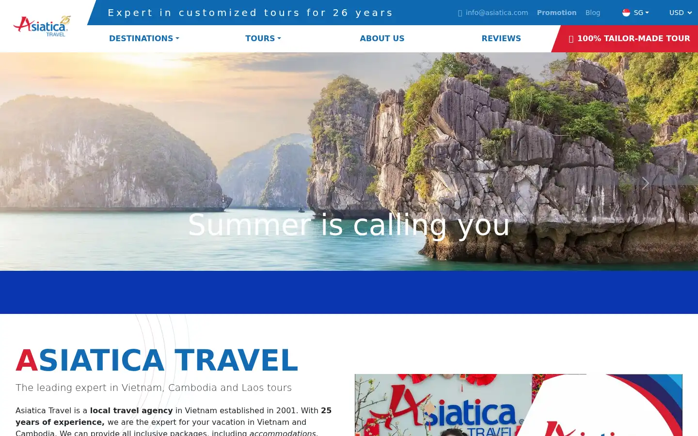 Screenshot of asiatica.com