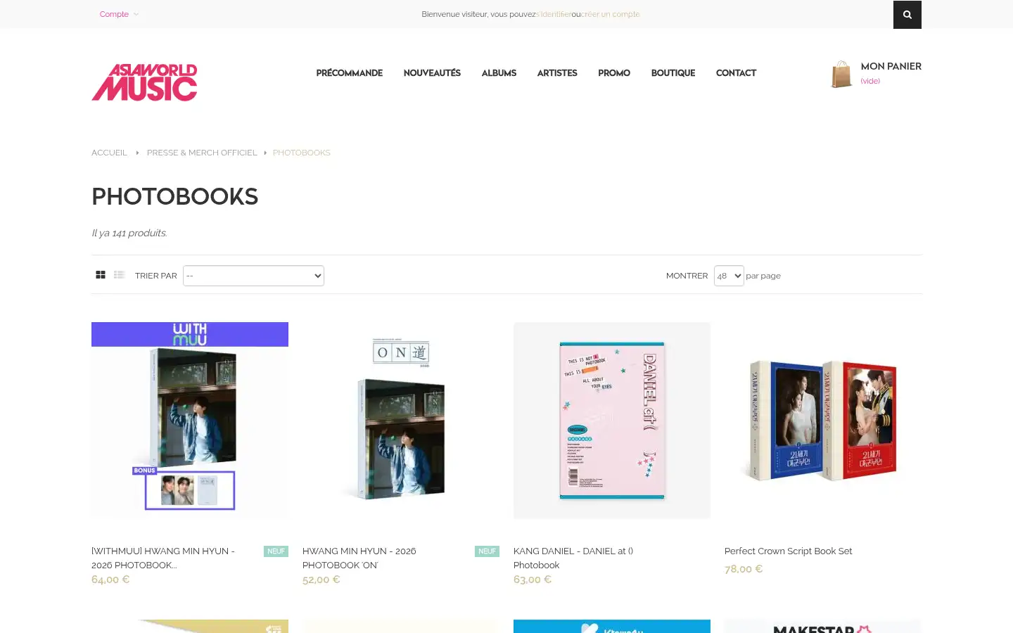 Screenshot of asiaworldmusic.fr