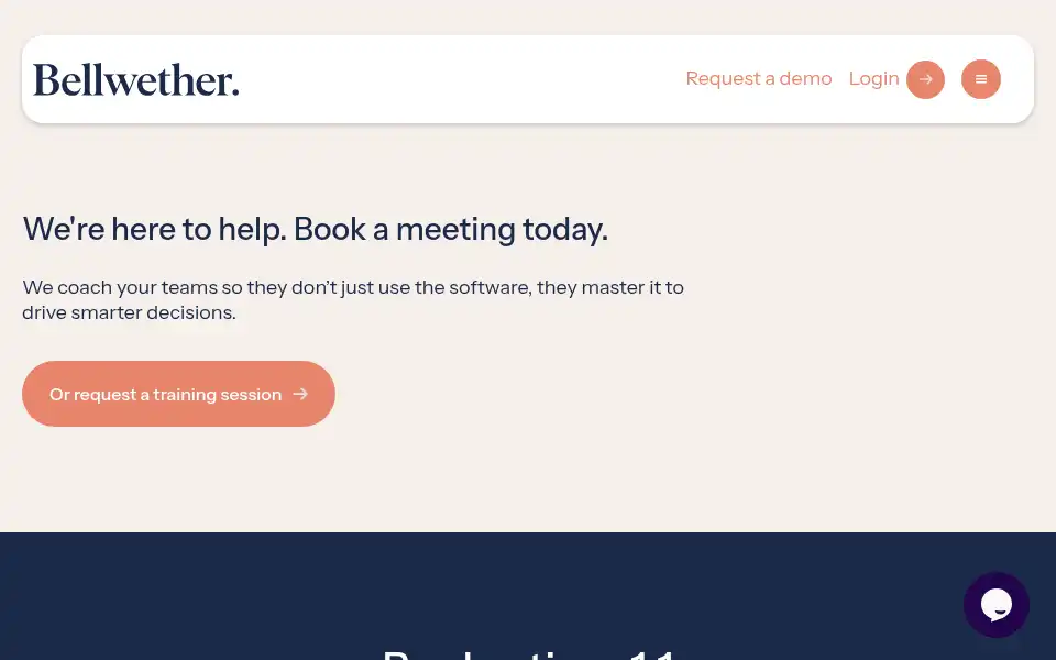 Screenshot of askbellwether.com