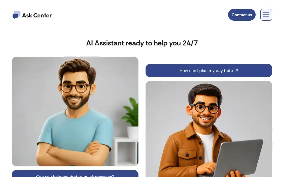 Screenshot of askcenter.com