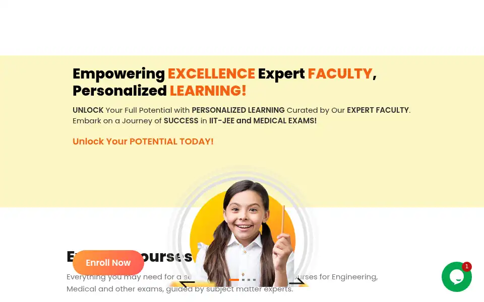 Screenshot of askiitians.com