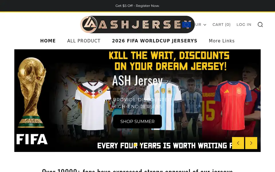 Screenshot of asoccerfc.com