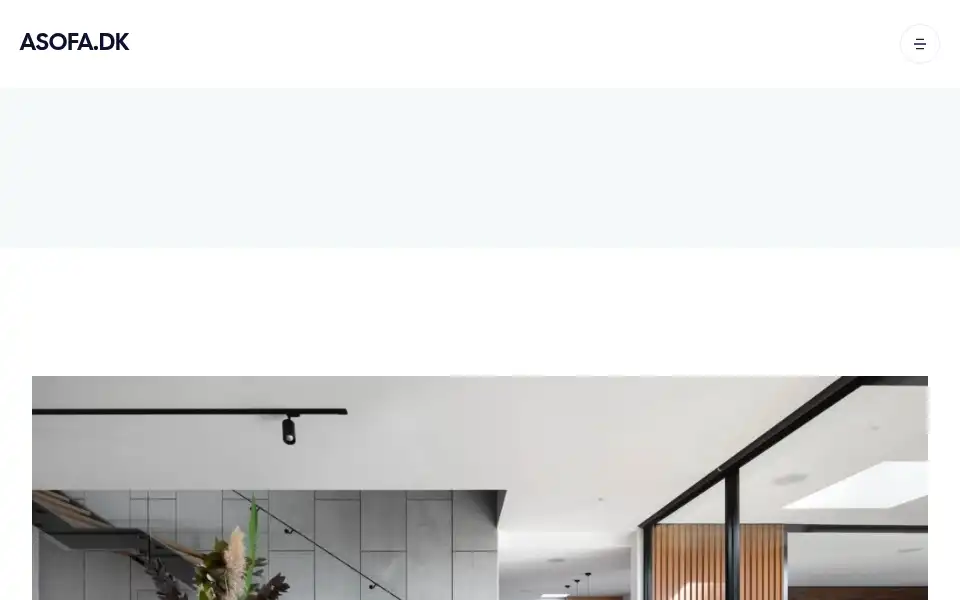 Screenshot of asofa.dk