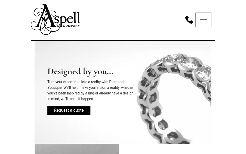 Screenshot of aspellandcompany.co.uk