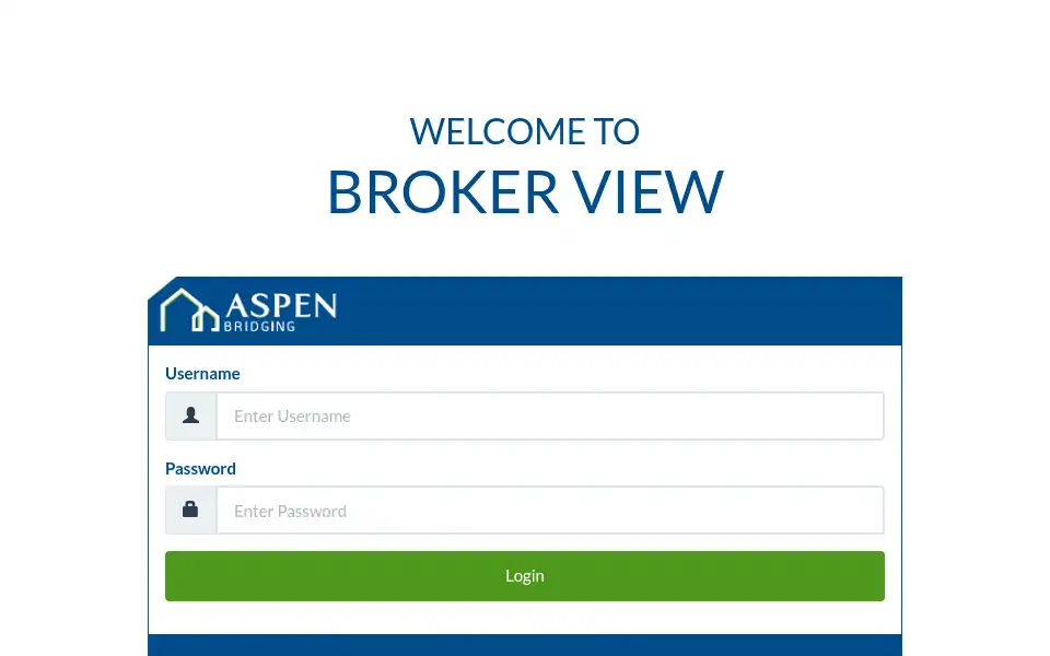Screenshot of aspenbridging.co.uk
