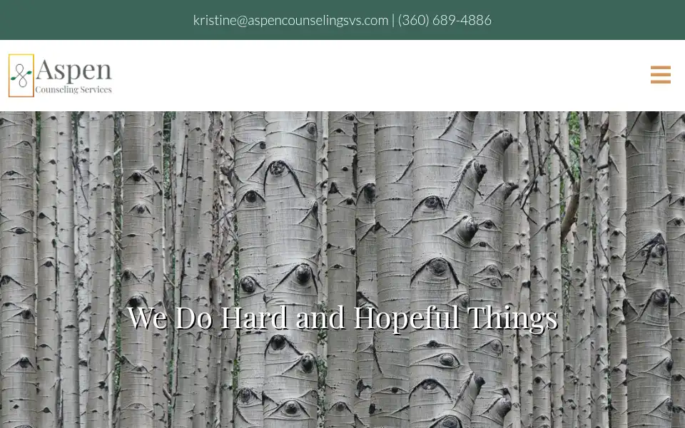 Screenshot of aspencounselingsvs.com