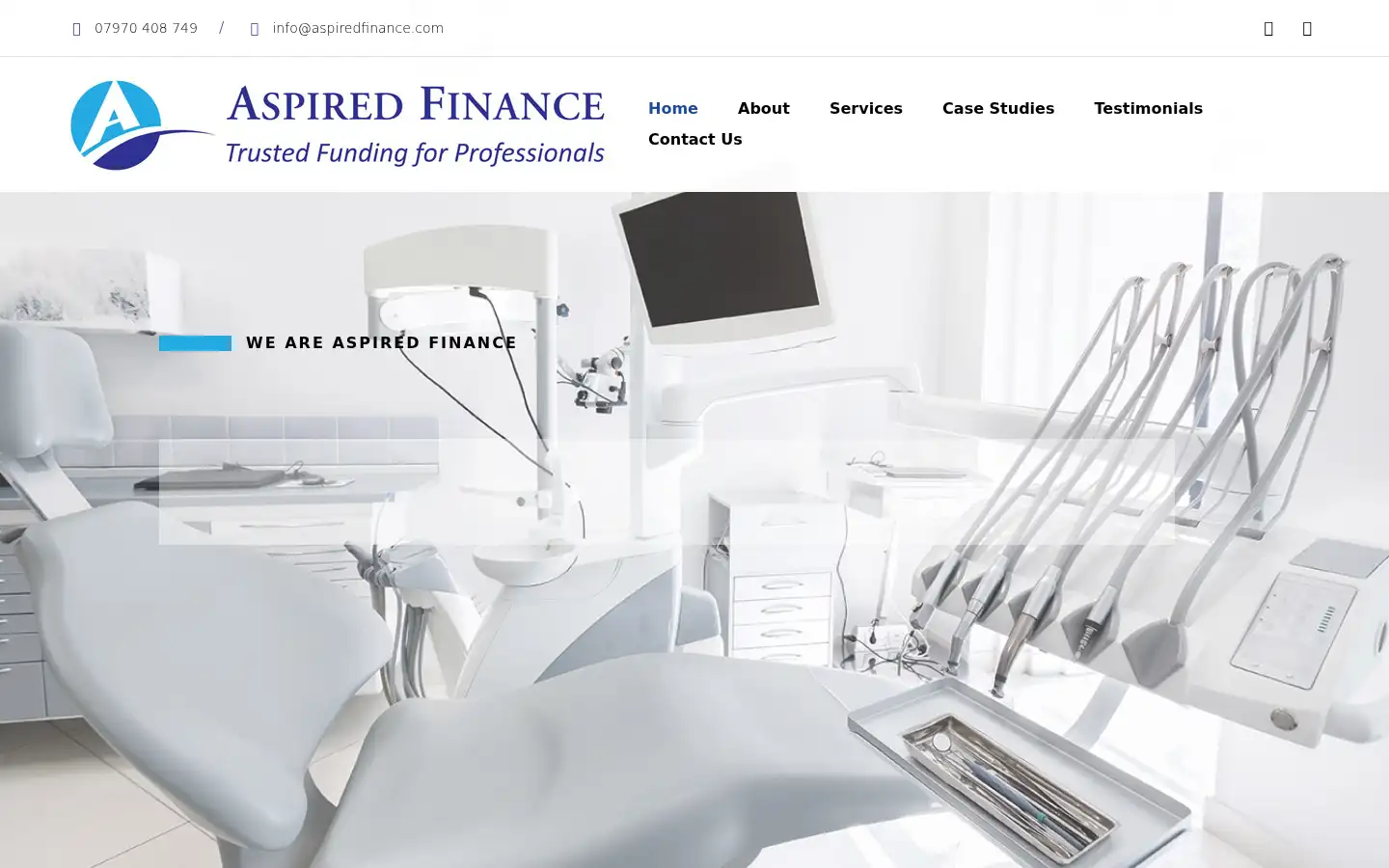Screenshot of aspiredfinance.com