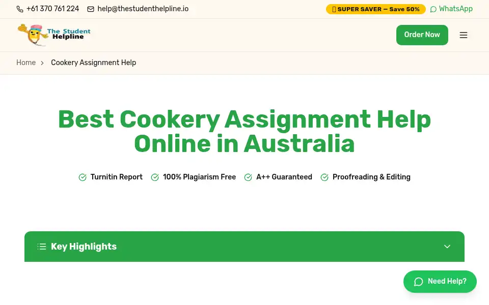 Screenshot of assesmenthelp.com