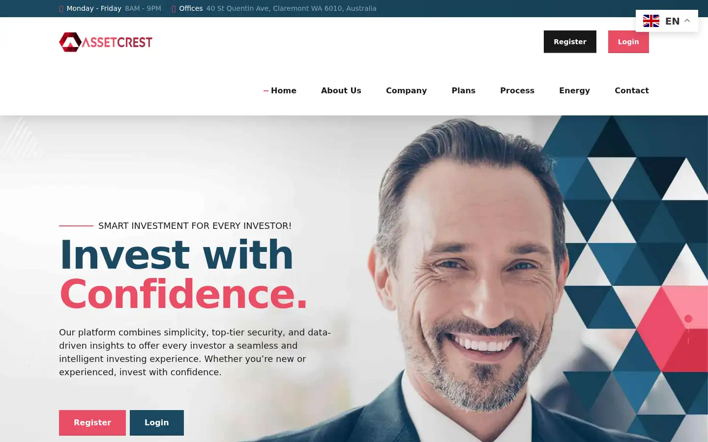Screenshot of assetcrest.net