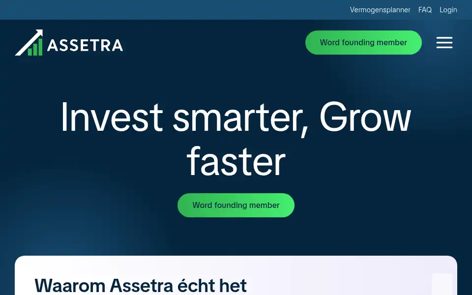Screenshot of assetra.nl