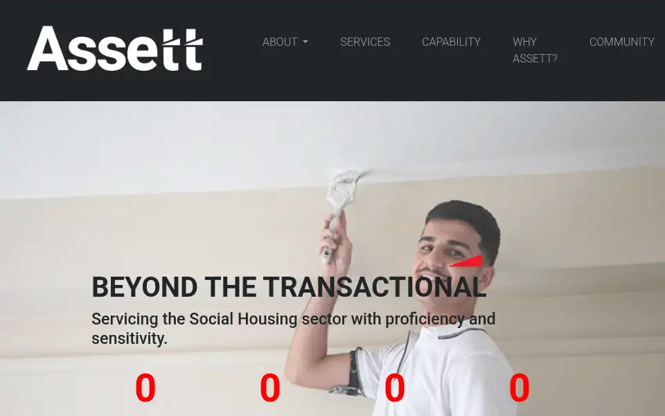 Screenshot of assett.com.au