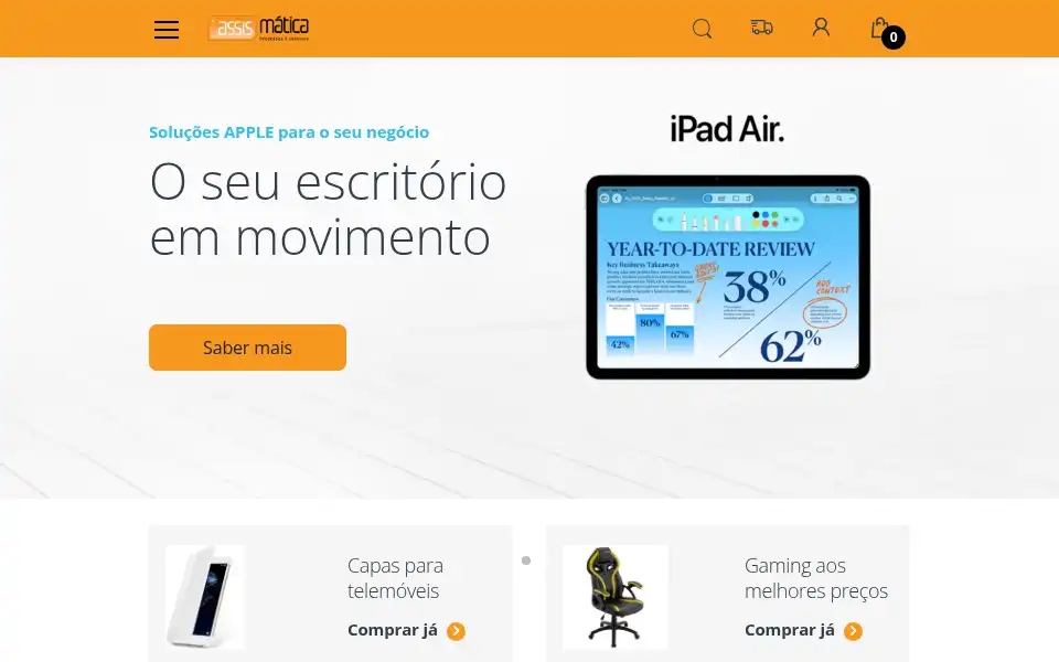 Screenshot of assismatica.pt