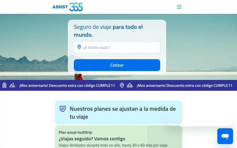 Screenshot of assist-365.com