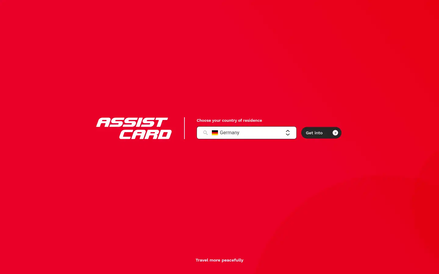 Screenshot of assistcard.com