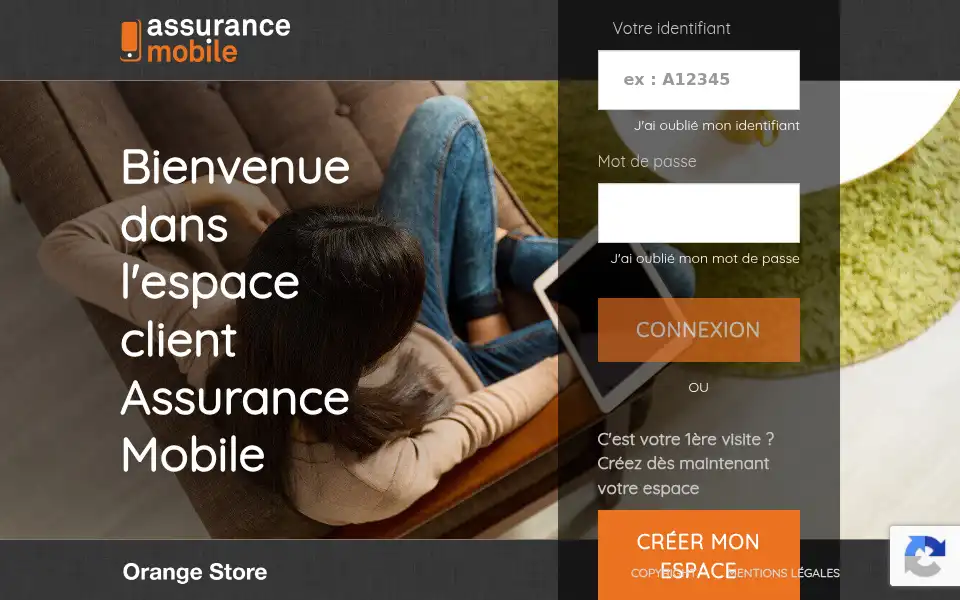 Screenshot of assurance-mobile.fr
