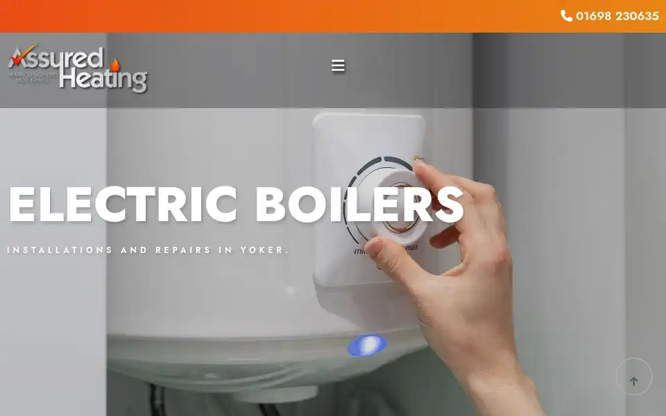 Screenshot of assured-heating.co.uk