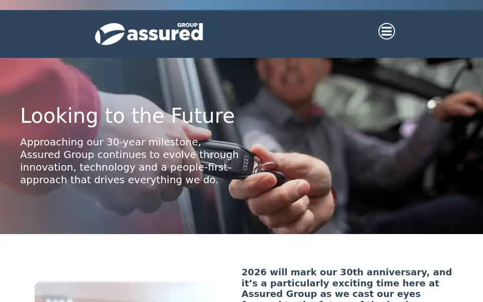 Screenshot of assuredgroup.org