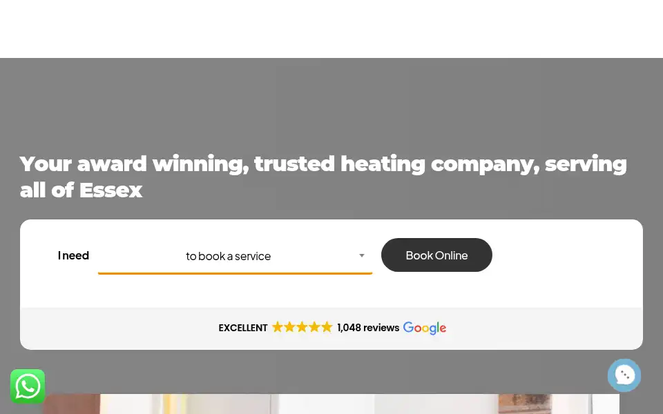 Screenshot of assuredheatingessex.com