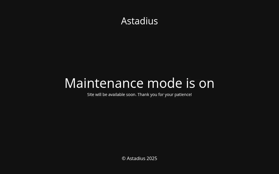 Screenshot of astadius.com