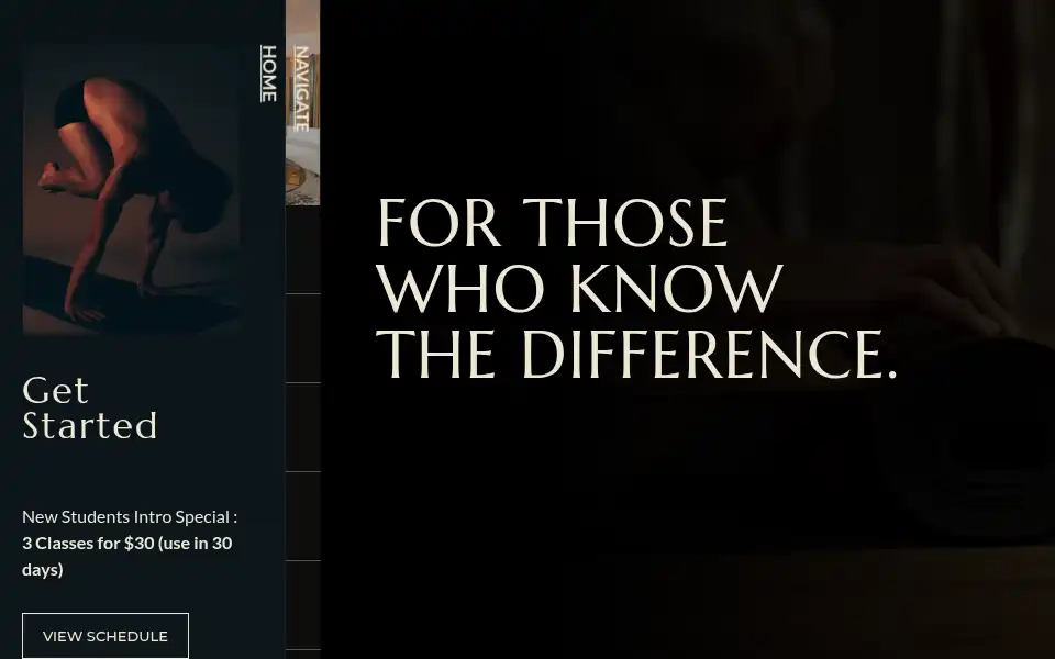 Screenshot of astayoga.com
