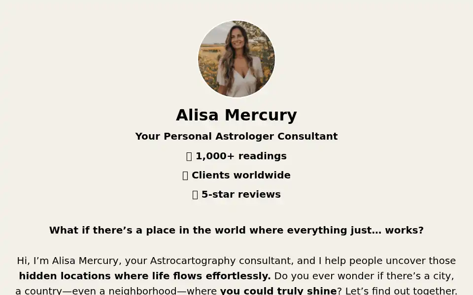 Screenshot of astro-cartography.com