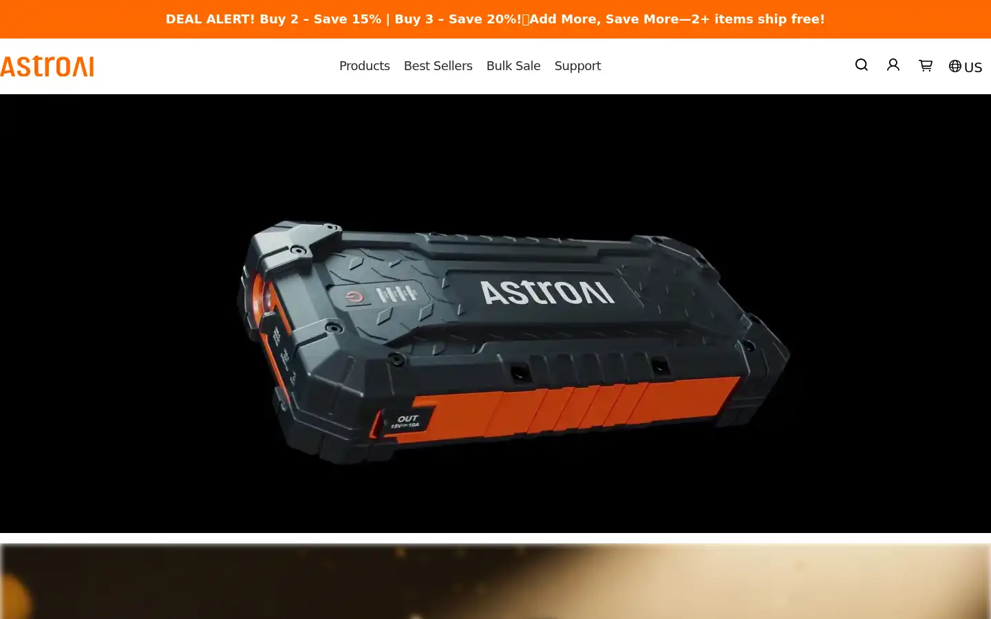 Screenshot of astroai.com