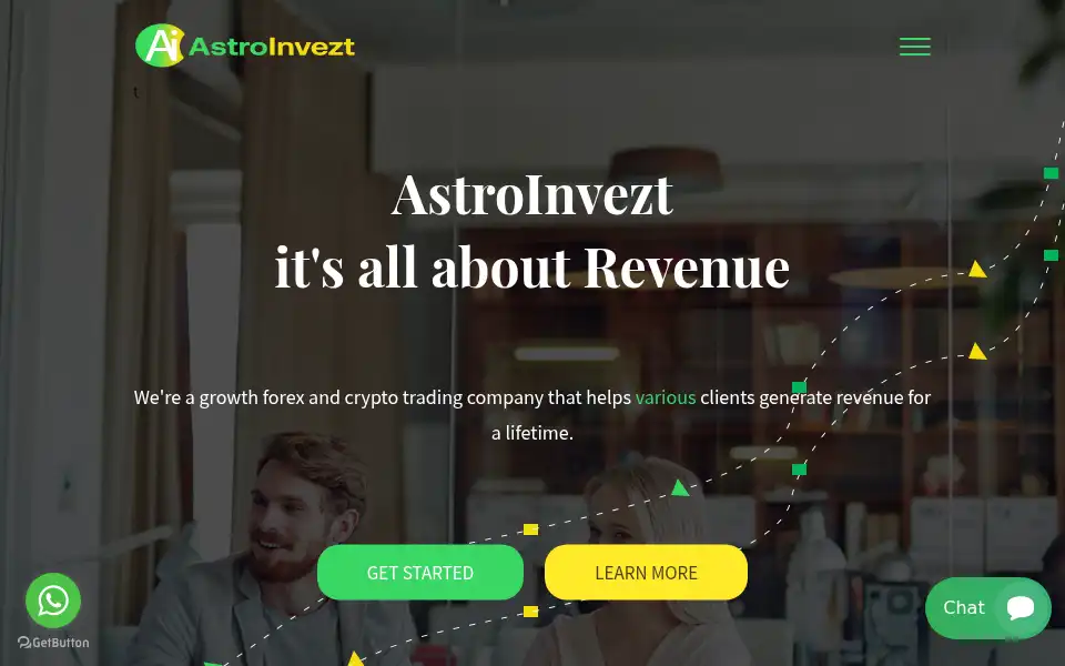 Screenshot of astroinvezt.net