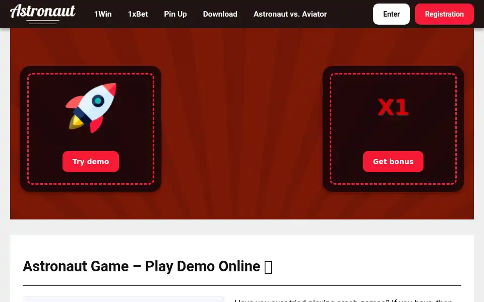 Screenshot of astronaut.co.com