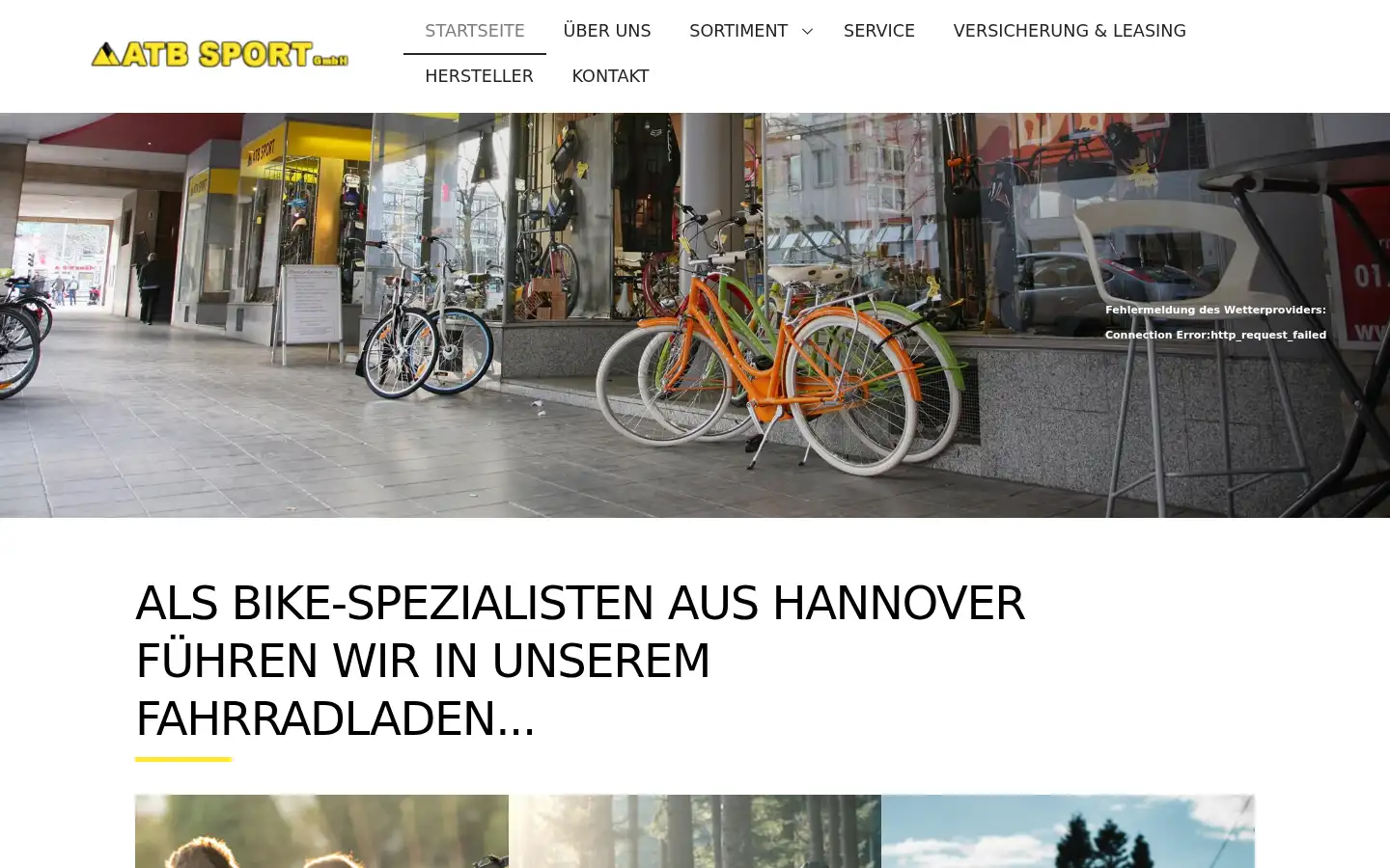 Screenshot of atb-sport.de