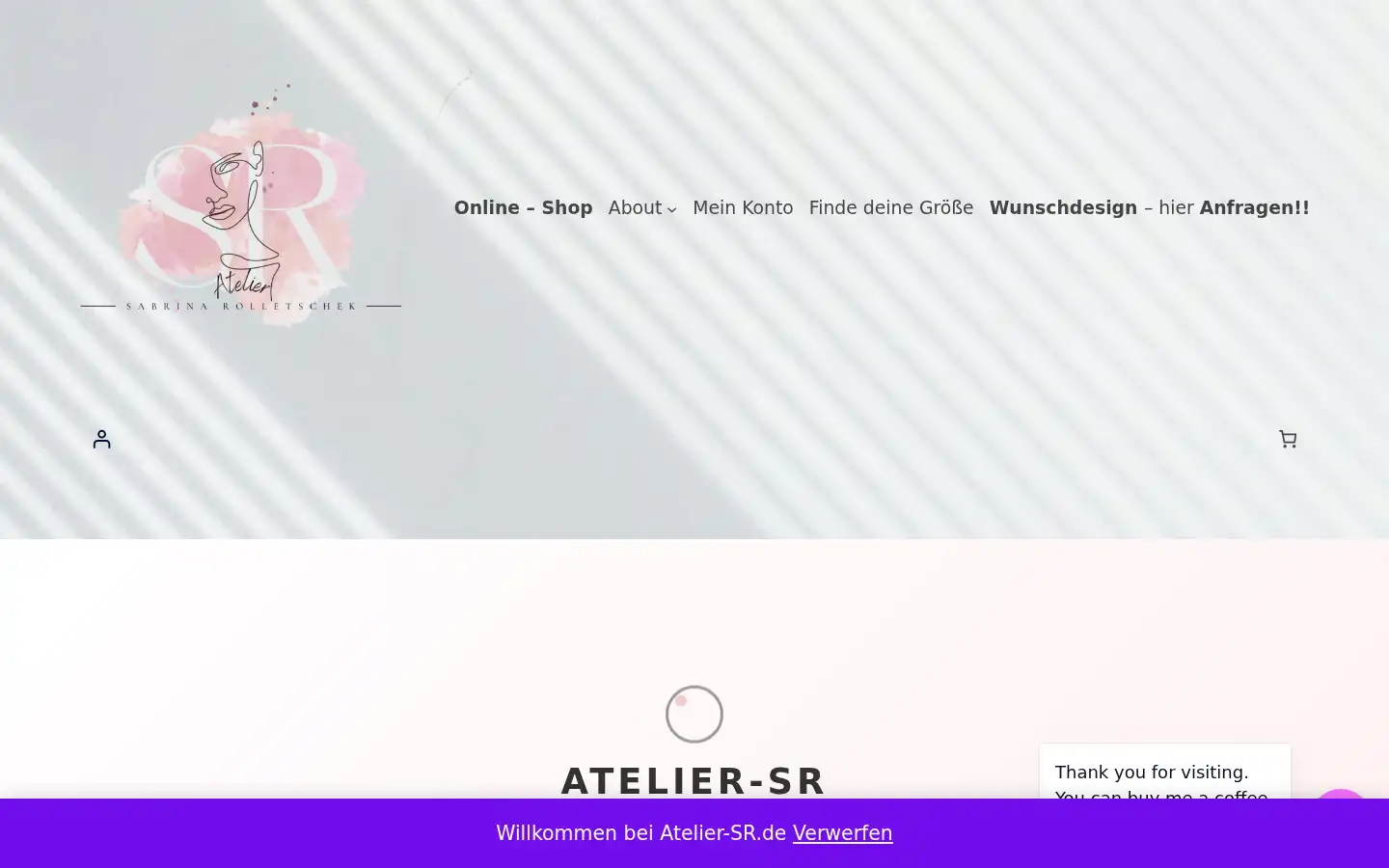 Screenshot of atelier-sr.de