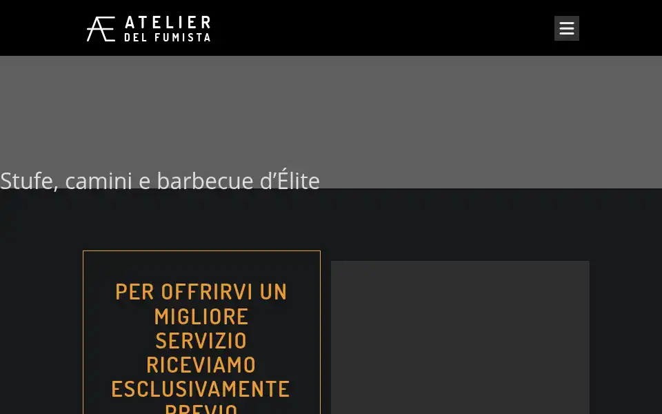 Screenshot of atelierdelfumista.it