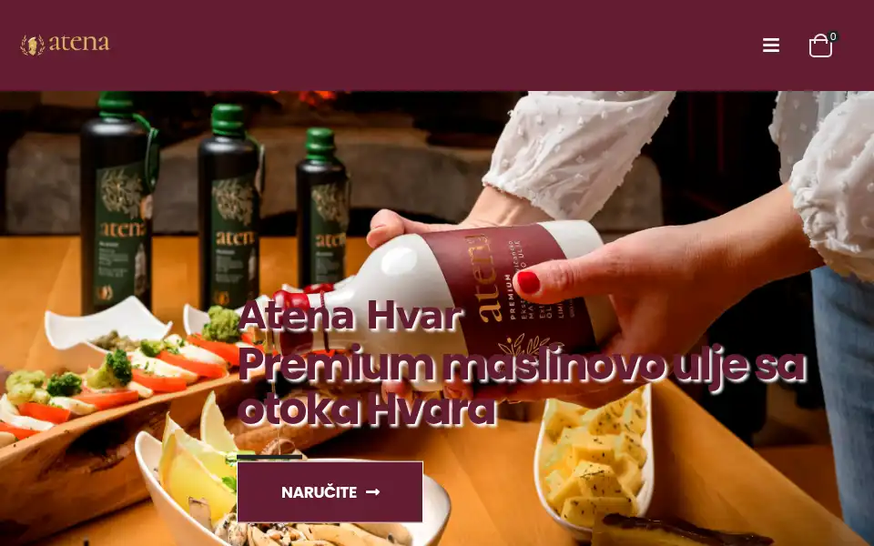 Screenshot of atenahvar.com