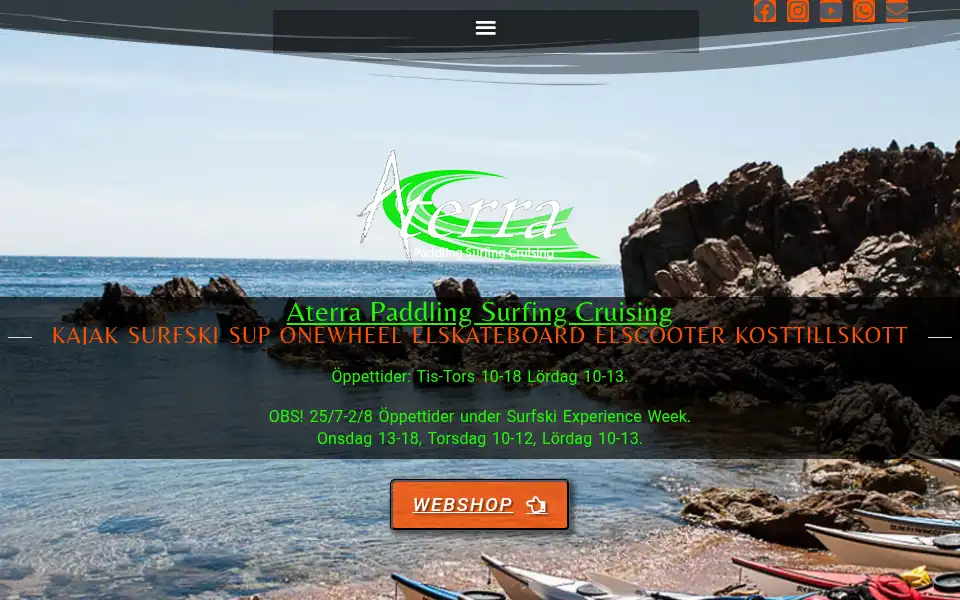 Screenshot of aterra.se