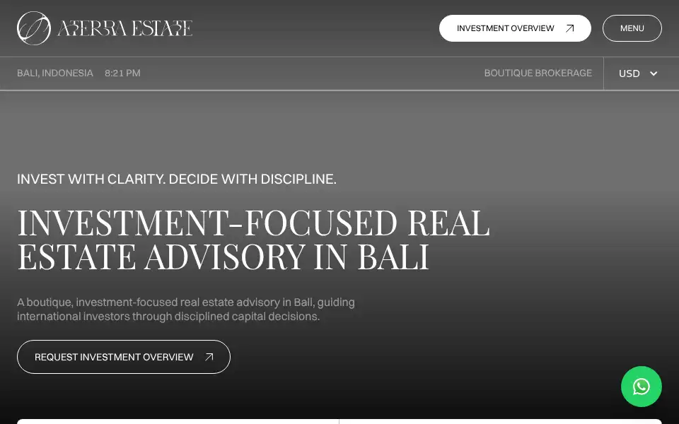 Screenshot of aterraestate.com