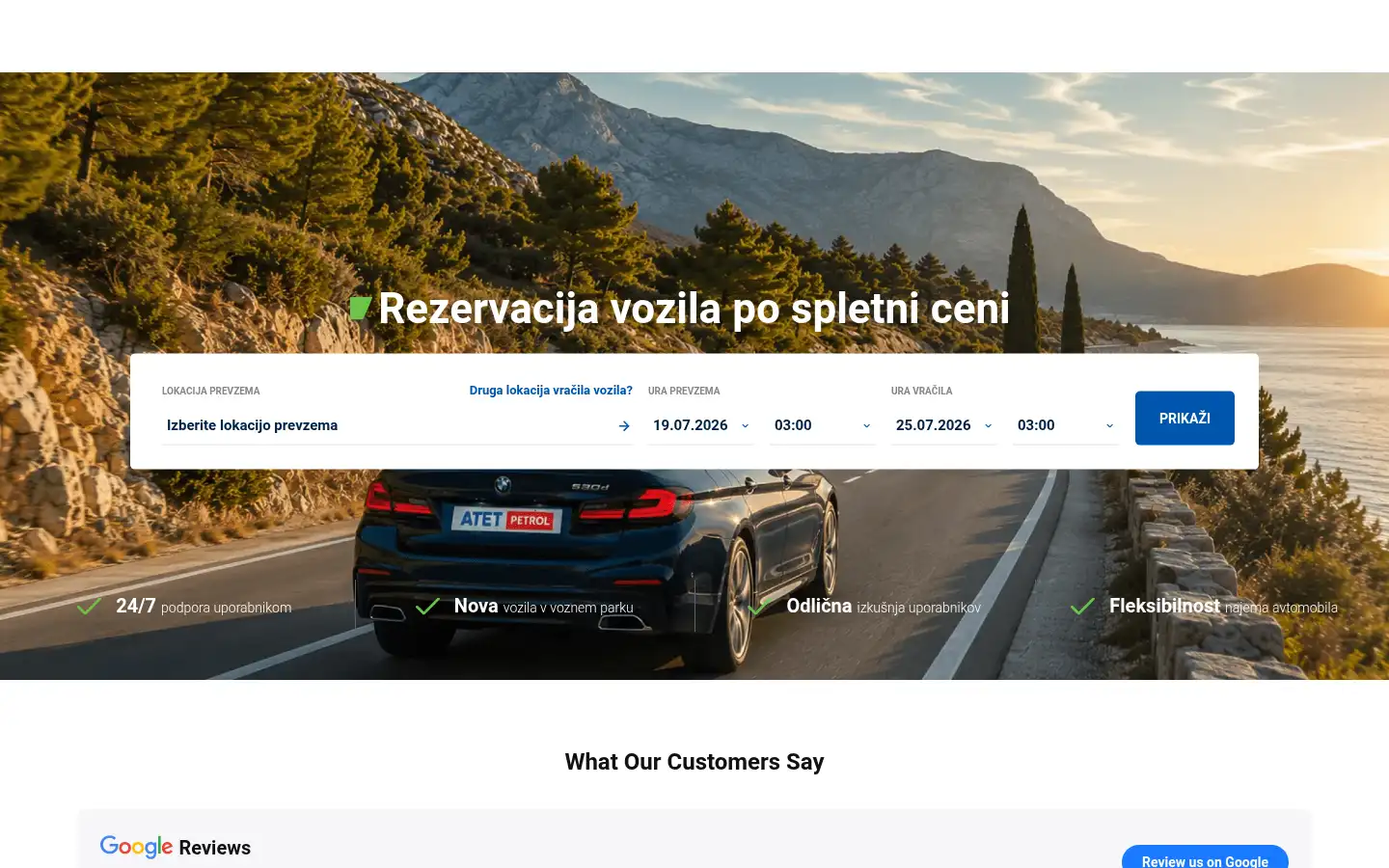Screenshot of atet.si
