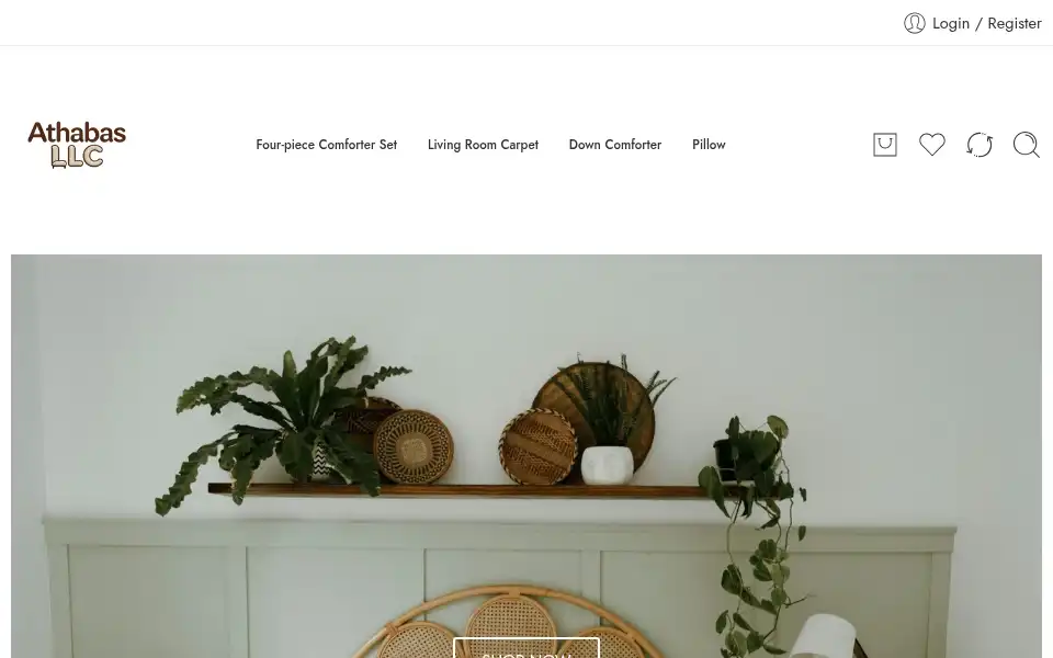 Screenshot of athabas.com
