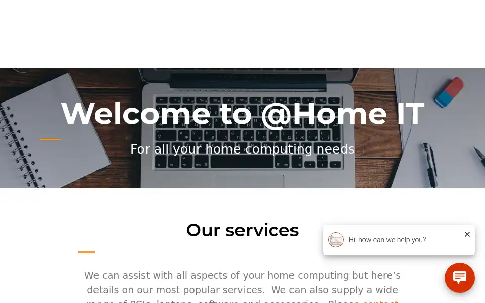 Screenshot of athomeit.co.uk