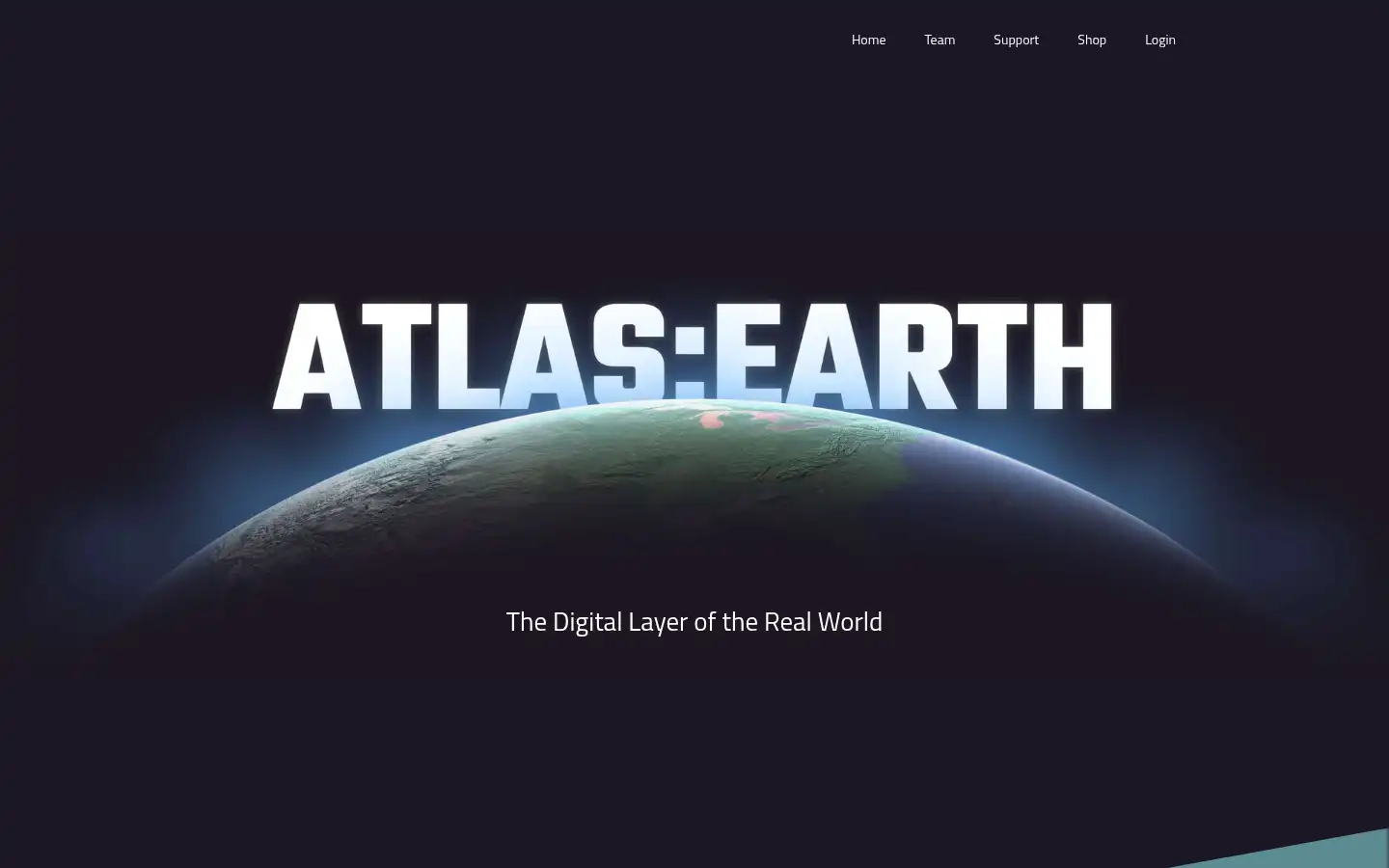 Screenshot of atlasearth.com