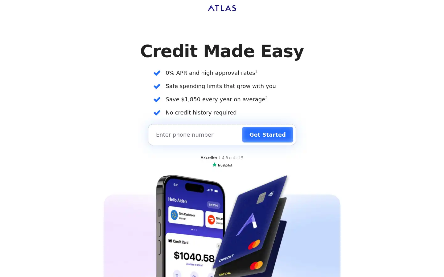 Screenshot of atlasfin.com