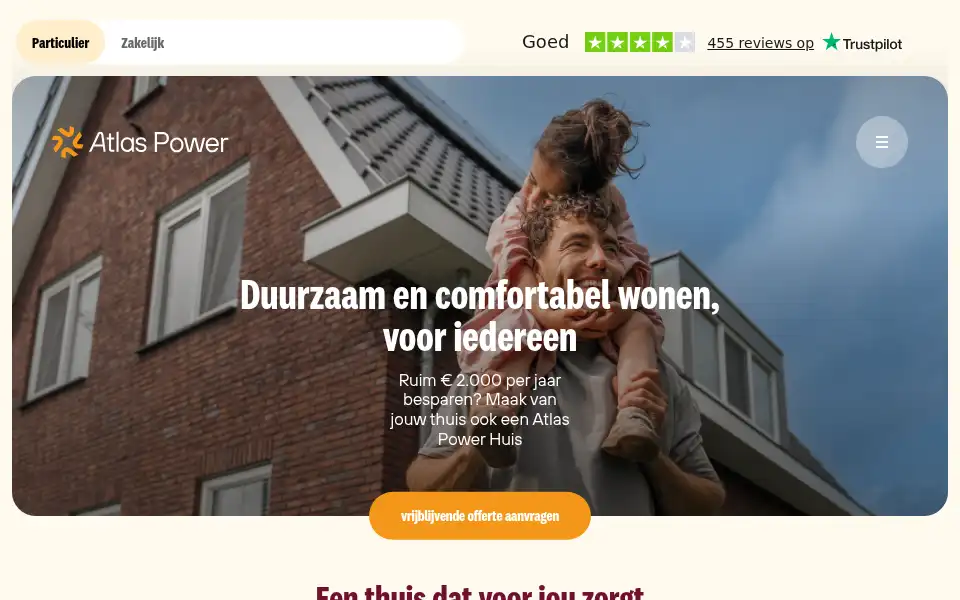 Screenshot of atlaspower.nl
